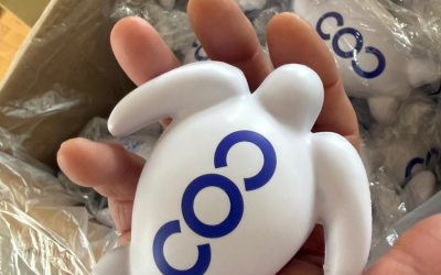 Get Your COC Turtle Stress Sponge at FOOMA JAPAN
